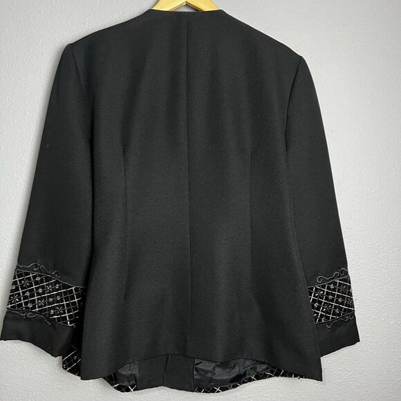 Ben Marc International Blazer Jacket Womens 20 Church Retro Glamcore Whinsigoth - Picture 6 of 11